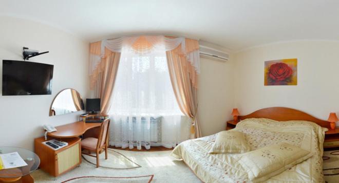 Kristina Hotel Zaporizhia Oda fotoğraf
